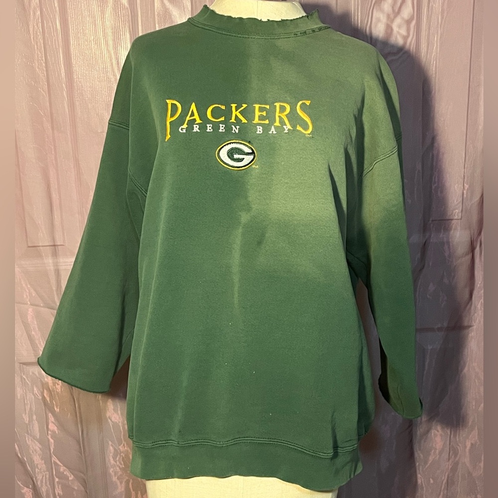 Distressed Green Bay Packers Crewneck